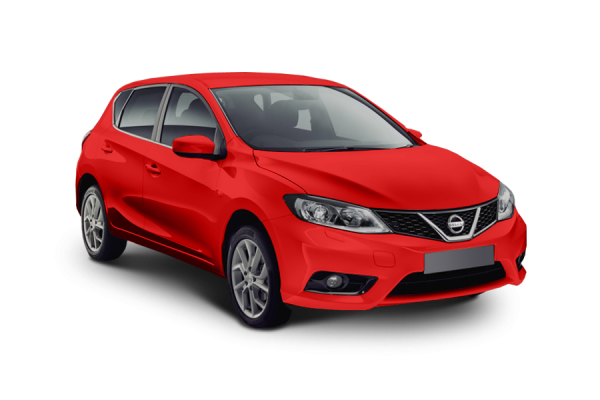 Nissan Tiida Красный