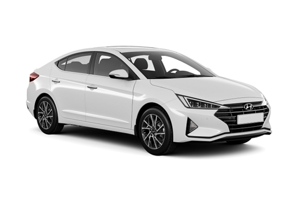 Hyundai Elantra 2019 Polar white
