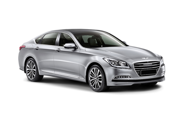 Hyundai Genesis Platinum silver