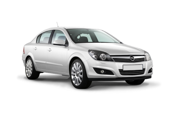 Opel Astra Family: седан white