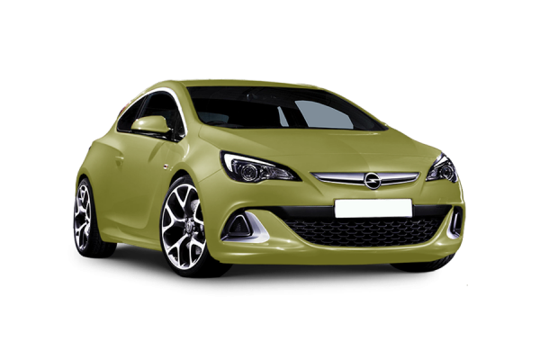 Opel Astra GTC yellow
