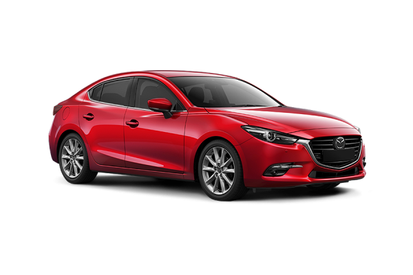 Mazda 3 Седан red