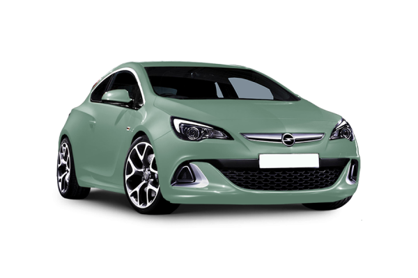 Opel Astra GTC green
