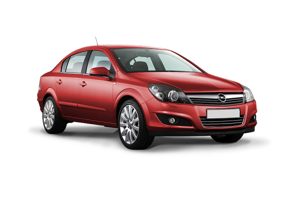 Opel Astra Family: седан red